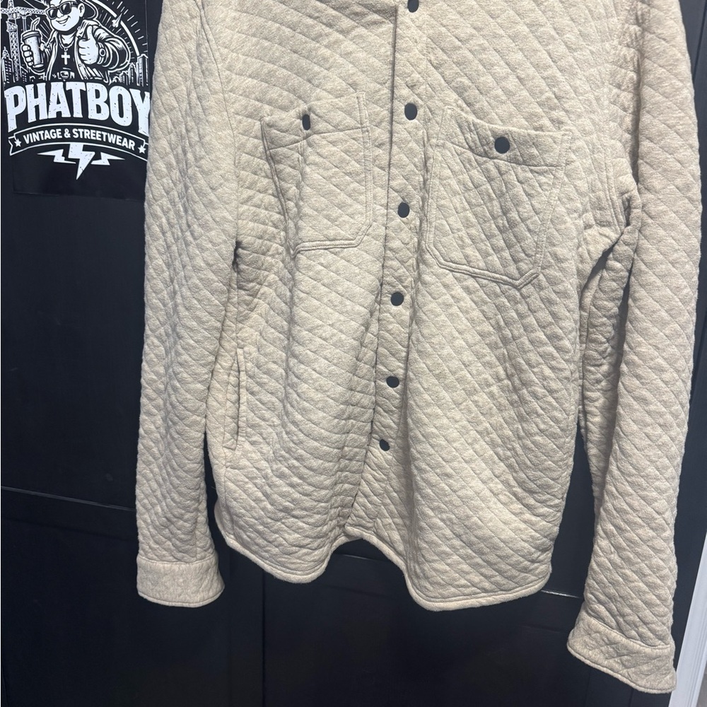 Simons Light Brown Quilted Jacket
